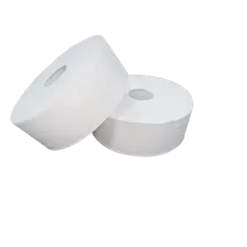 Toiletpapier Maxi Jumbo EU Ecolabel 100% Cellulose  2 laags 380 meter  Verpakking 6 rollen