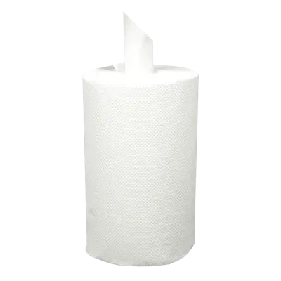 Handdoekrol Mini Coreless EU Ecolabel 100% Cellulose  1 laags 19 cm Verpakking 12 x 120 meter