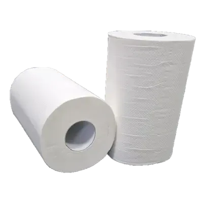Handdoekrol Mini Centerfeed 100% Cellulose  2 laags 20 cm Verpakking 12 x 72 meter