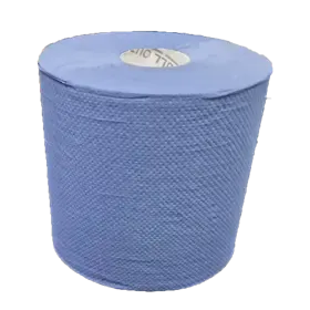 Handdoekrol Midi Centerfeed EU Ecolabel Recycled Blauw 1 laags 19 cm Verpakking 6 rollen 
