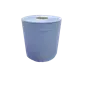 Handdoekrol Midi Centerfeed Food ISEGA 100% Cellulose Blauw 2 laags 20 cm Verpakking 6 x 135 meter