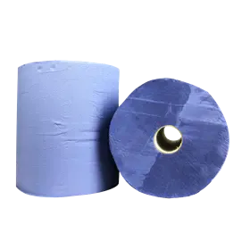 Industriepapier Verlijmd  100% Cellulose Blauw 2 laags 26 cm Verpakking 2 x 190 meter