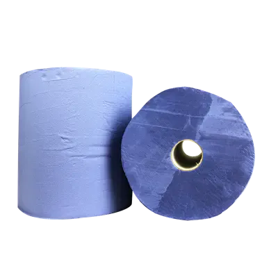 Industriepapier Verlijmd  100% Cellulose Blauw 2 laags 26 cm Verpakking 2 x 190 meter