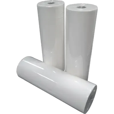 Onderzoeksbankrollen Verlijmd en Geperforeerd 100% Cellulose  2 laags 39 cm breed Verpakking 6 x 80 meter