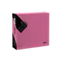 Servetten 1/4 Vouw EU Ecolabel 100% Cellulose Roze 2 laags 40 x 40 cm Verpakking 24 x 50 servetten