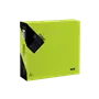 Servetten 1/4 Vouw EU Ecolabel 100% Cellulose Lime Groen 2 laags 40 x 40 cm Verpakking 24 x 50 servetten