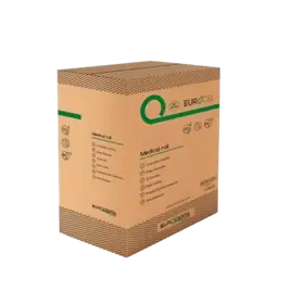 Onderzoeksbankrollen EU Ecolabel 100% Recycled Papier 2 laags 59,5 cm breed Verpakking 6 x 66 meter