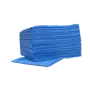 HACCP Food Sopdoek M Vouw Blauw 1 laags 45 x 50 cm Verpakking 10 x 25 doeken