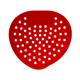 Urinoirmatjes  Kersen Rood  Verpakking 25 matjes 