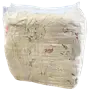 Poetsdoeken Wit 1ste Kwaliteit Wit WTRW Verpakking 10 kilo in folie 