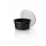 Dessert cups Without Foot PP Cups Black 150cc Ø 95 x 43mm