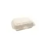 Menu Boxes Sugar Cane with Hinged Lids 1-Compartment Beige / Brown IP4 205 x 230 x 70mm