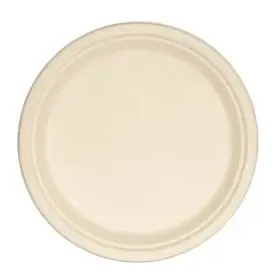Plates Round Sugarcane Beige Ø 26cm -Horecavoordeel.com-