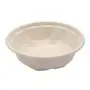 Salad containers 500 ml Sugar cane Beige Ø 16 x 4.8 cm -Horecavoordeel.com-