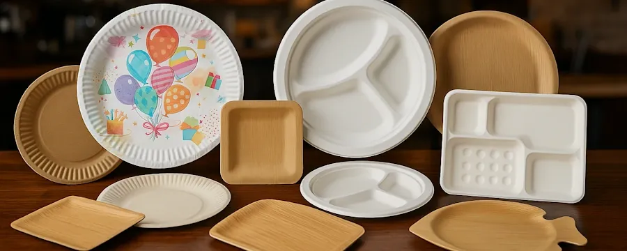 Plates & Bowls - Disposable and Eco-Friendly Options -Horecavoordeel.com-