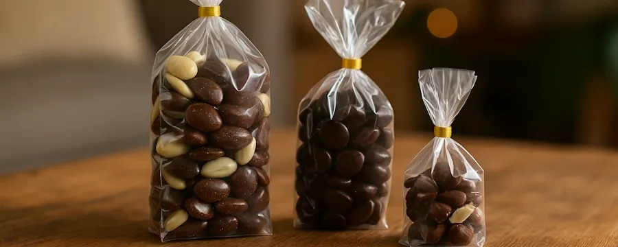 PP Cross-Bottom Bags with Cardboard Base - Reinforced and Professional -Horecavoordeel.com-