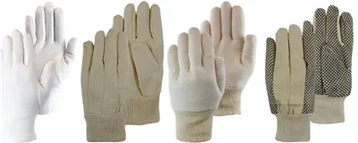 Order Cotton Work Gloves | Personal Protective Equipment at PBMdirect.nl