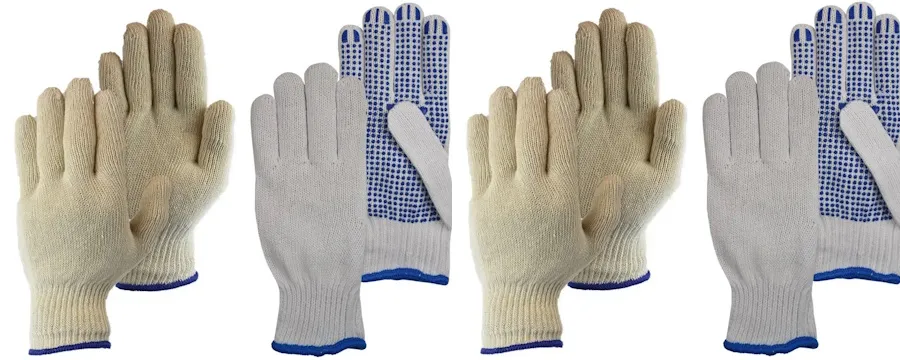 Order Cotton Work Gloves | Personal Protective Equipment at PBMdirect.nl