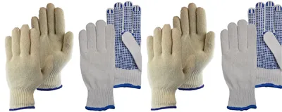 Order Cotton Work Gloves | Personal Protective Equipment at PBMdirect.nl